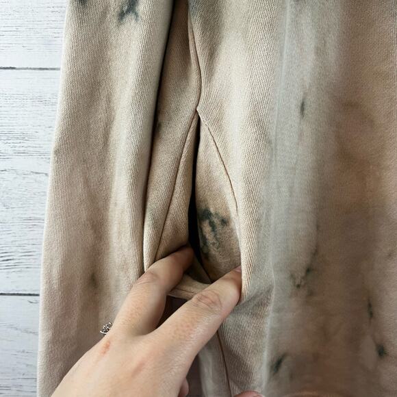 Fantastic Fawn Bleach Dye Oversized Shacket Size S - Picture 6 of 10